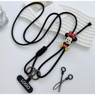 可調節編織手機方便繩－2H-GP0131